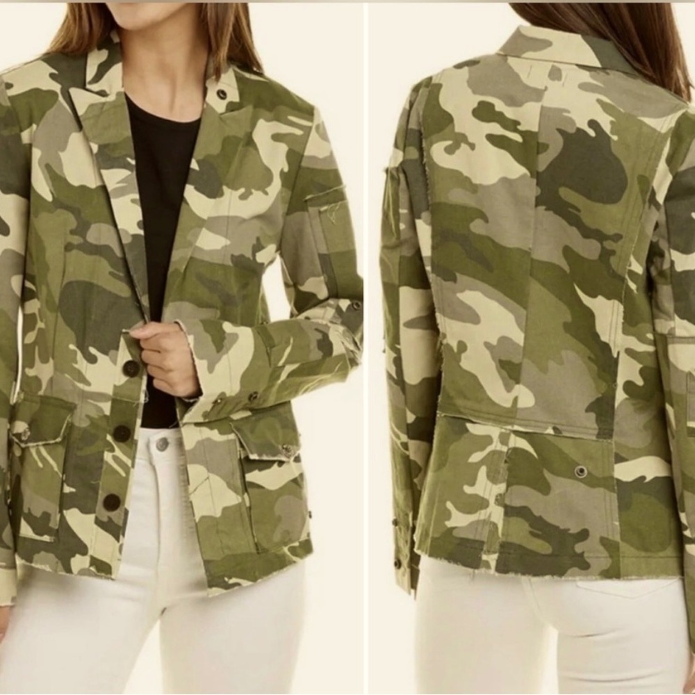 Zadig & Voltaire camouflage jacket size L